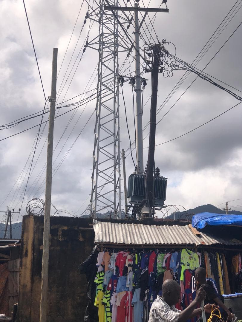 Distribution transformer in Jui